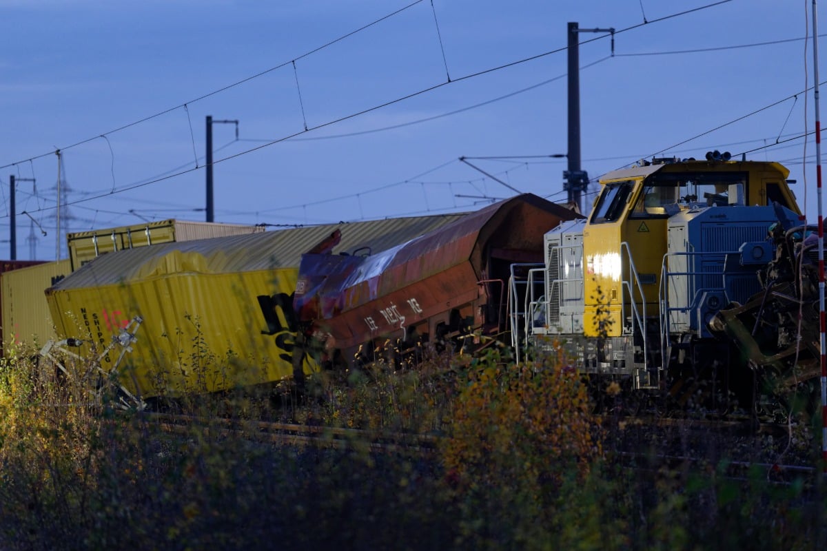 Widespread travel disruption after freight train crash in western Germany