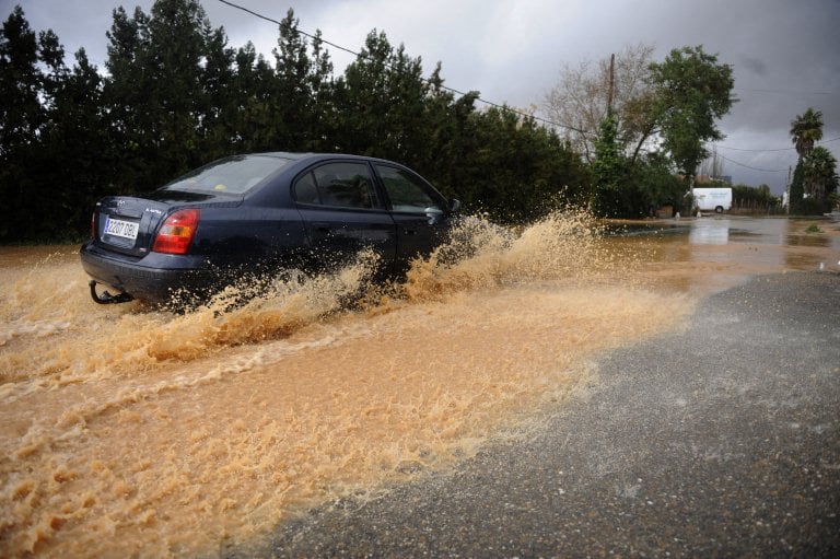 SPAIN FLOODS LATEST: Barcelona airport flooded as trains are cancelled