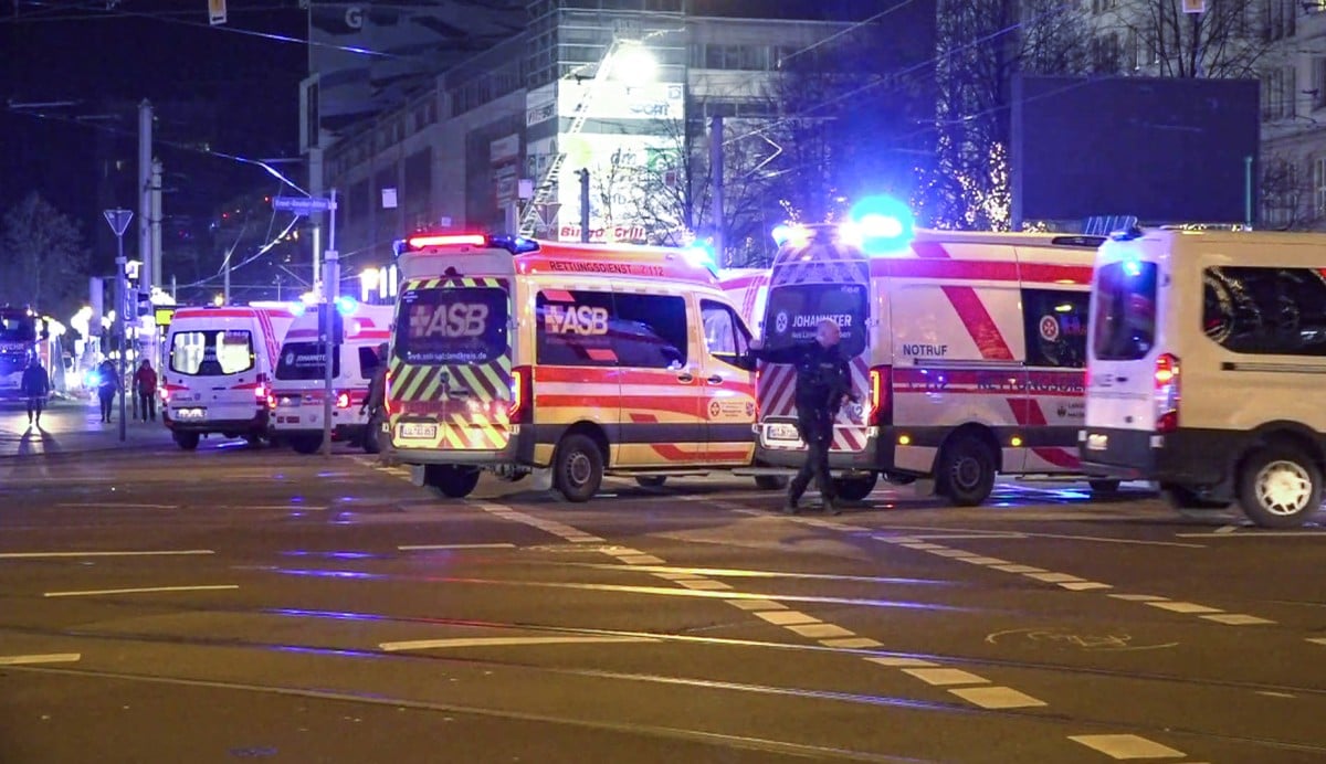 German Christmas market car ‘attack’ leaves at least two dead and dozens injured