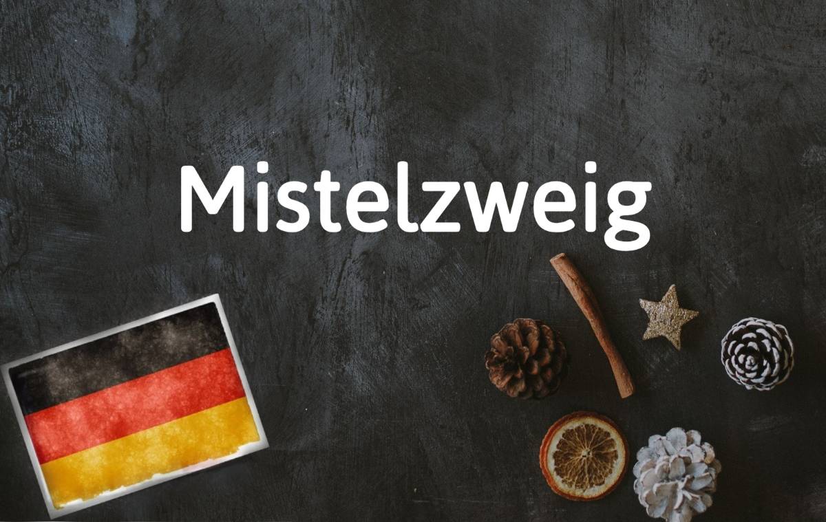 German word of the day: der Mistelzweig