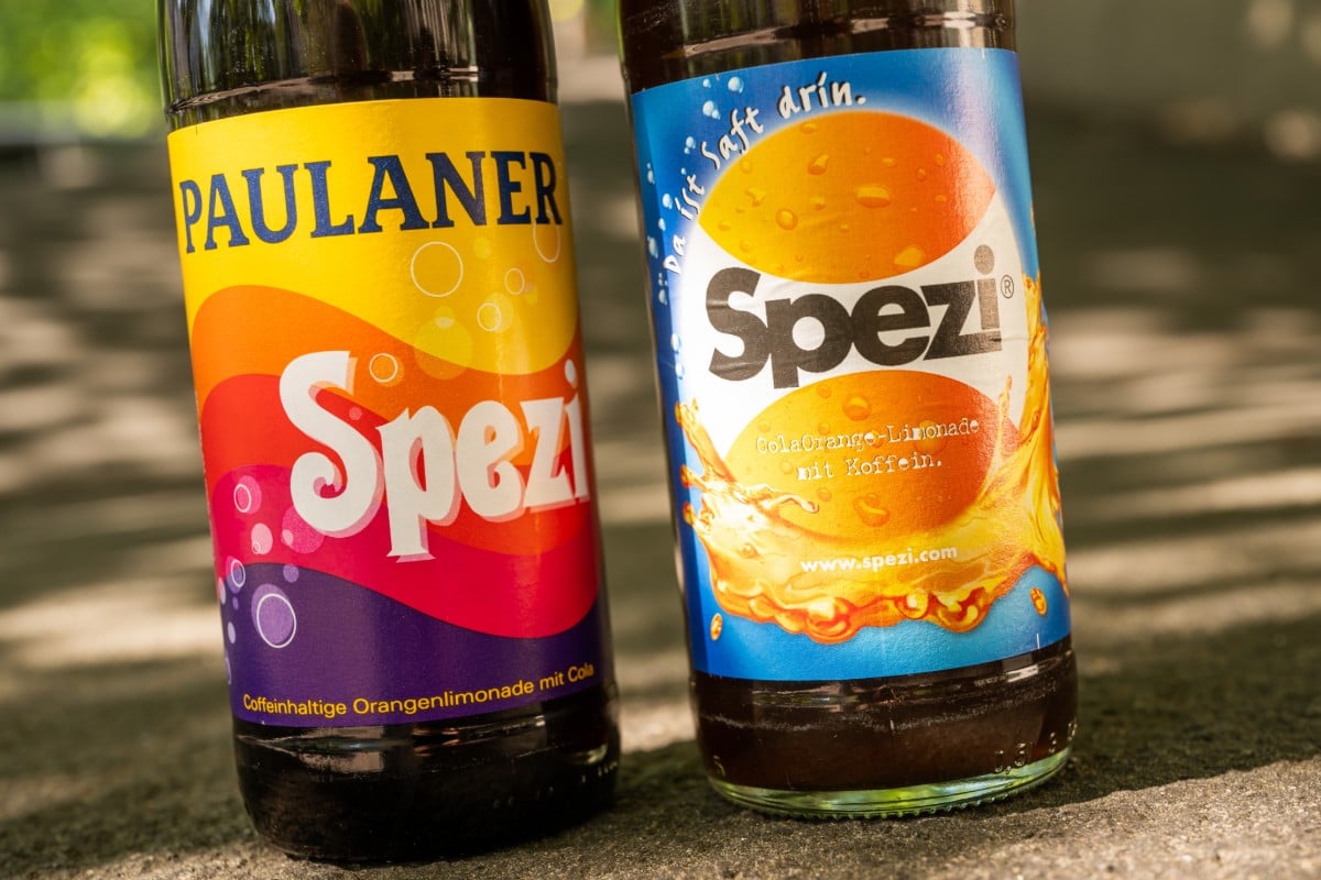 What is the German cult soft drink Spezi?