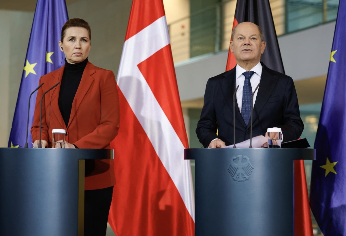 German and Danish leaders meet after Trump Greenland warnings