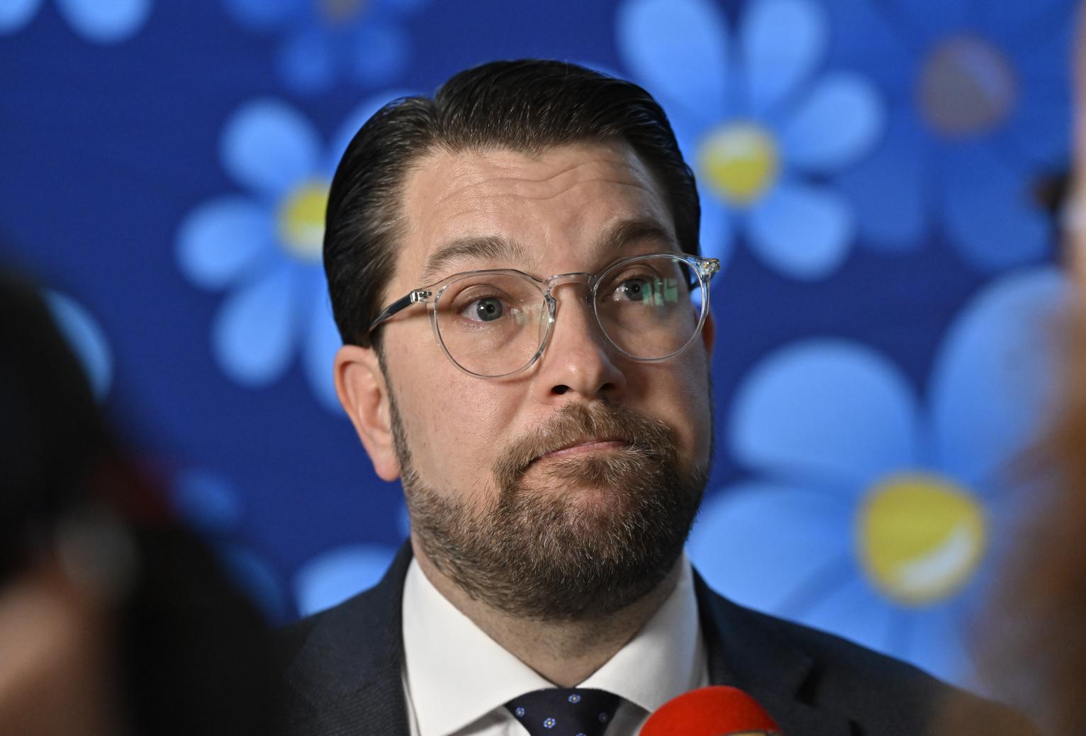 Sweden Democrat leader Jimmie Åkesson plans to push for citizenship oath