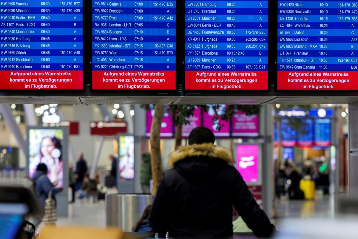 Strikes: Passengers see flights cancelled at Düsseldorf and Cologne-Bonn airports