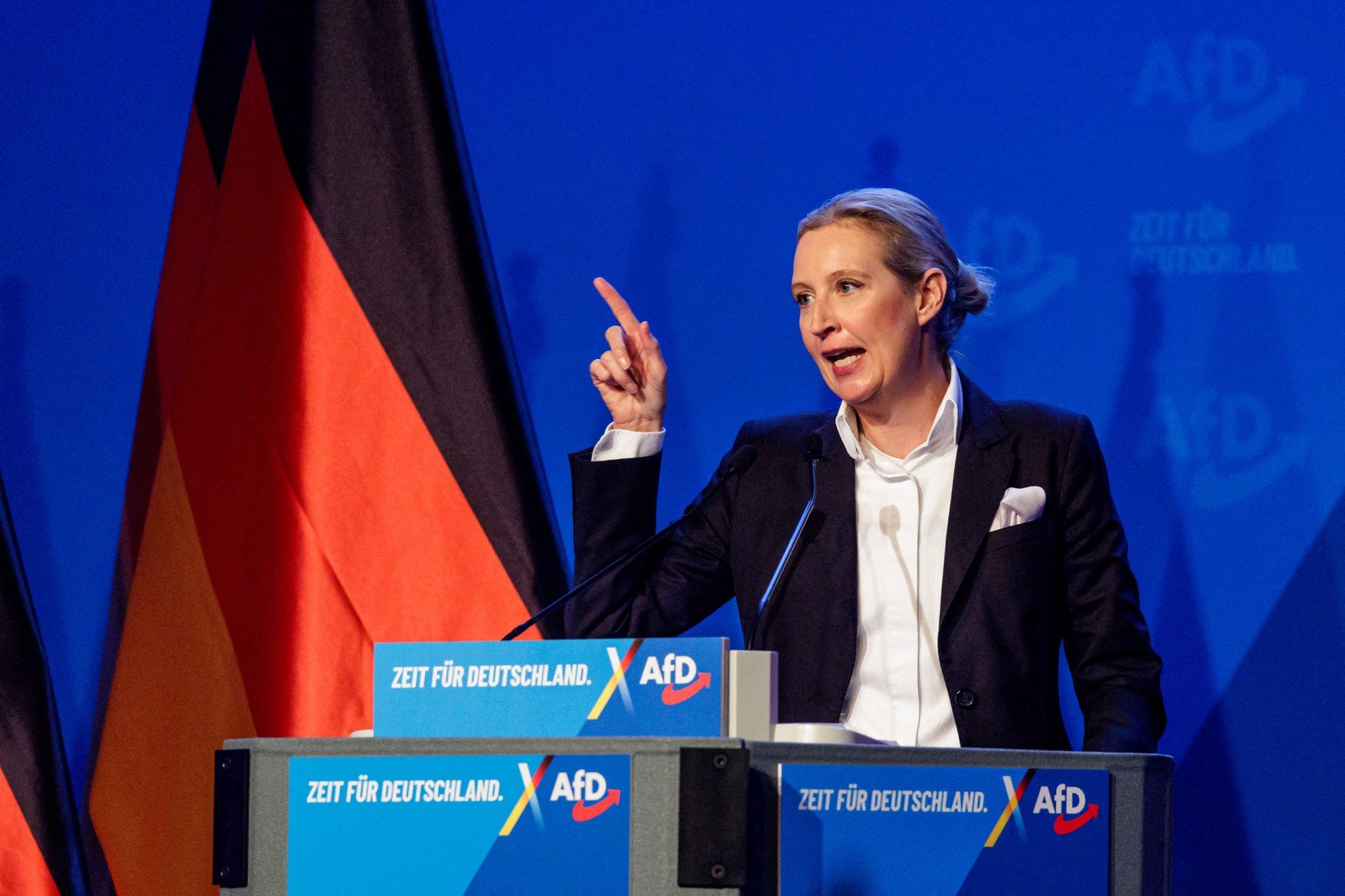 Orban hosts German AfD leader as he seeks far-right unity