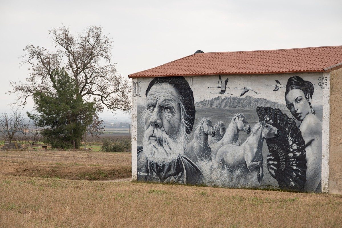 Street art in Penelles Catalonia