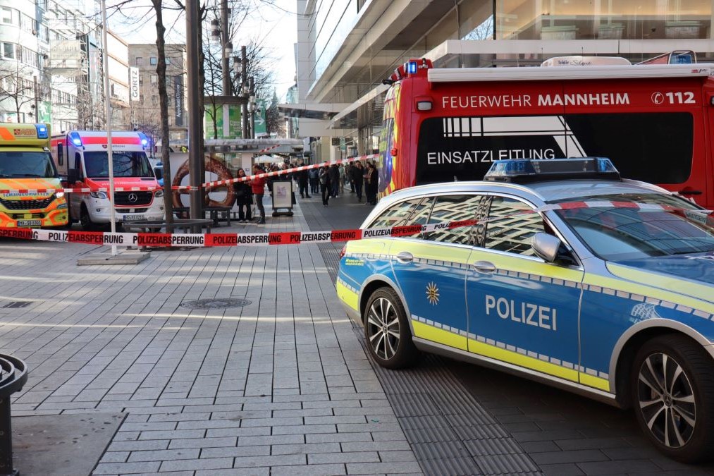 BREAKING: One dead, several injured after car hits crowd in Mannheim
