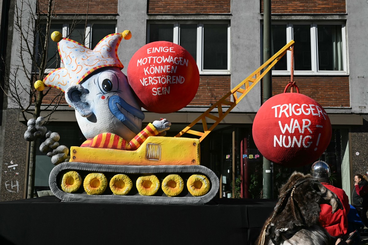 IN PICTURES: The wildest ‘Rosenmontag’ floats at this year’s Carnival in Germany