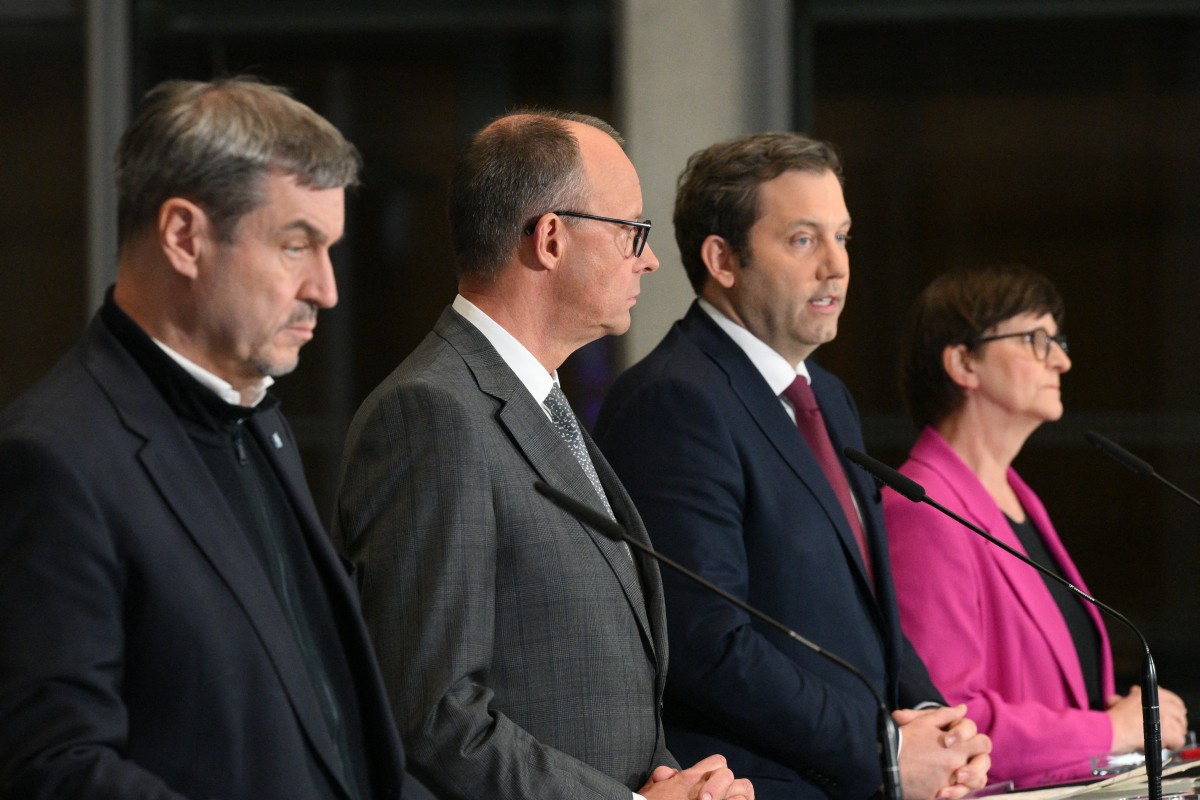 German conservatives, centre-left agree in principle to form govt