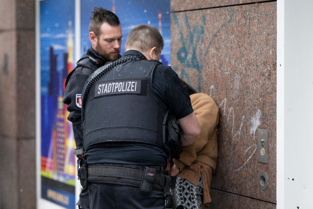 Which types of crime are rising and falling in Germany?