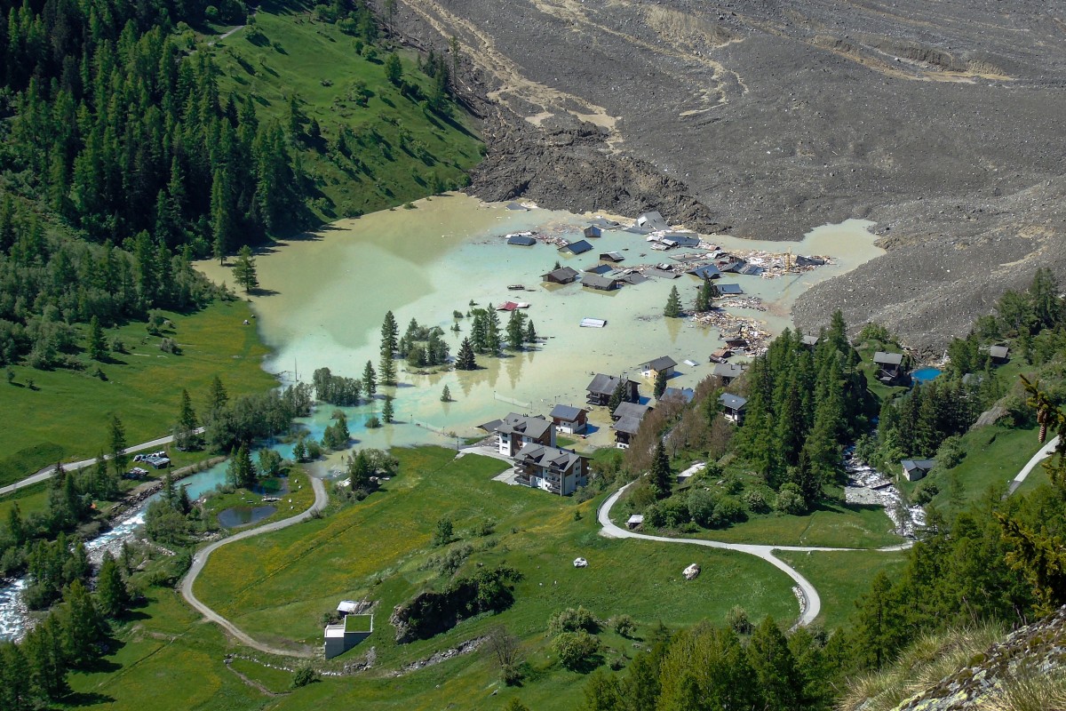 Human remains found near destroyed Swiss village