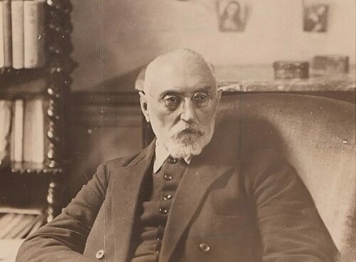 Spanischer Schriftsteller Miguel de Unamuno