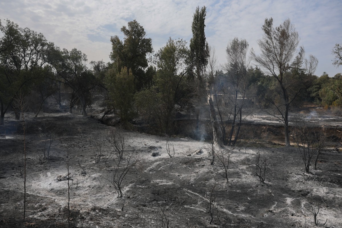 Incêndios florestais na Espanha.