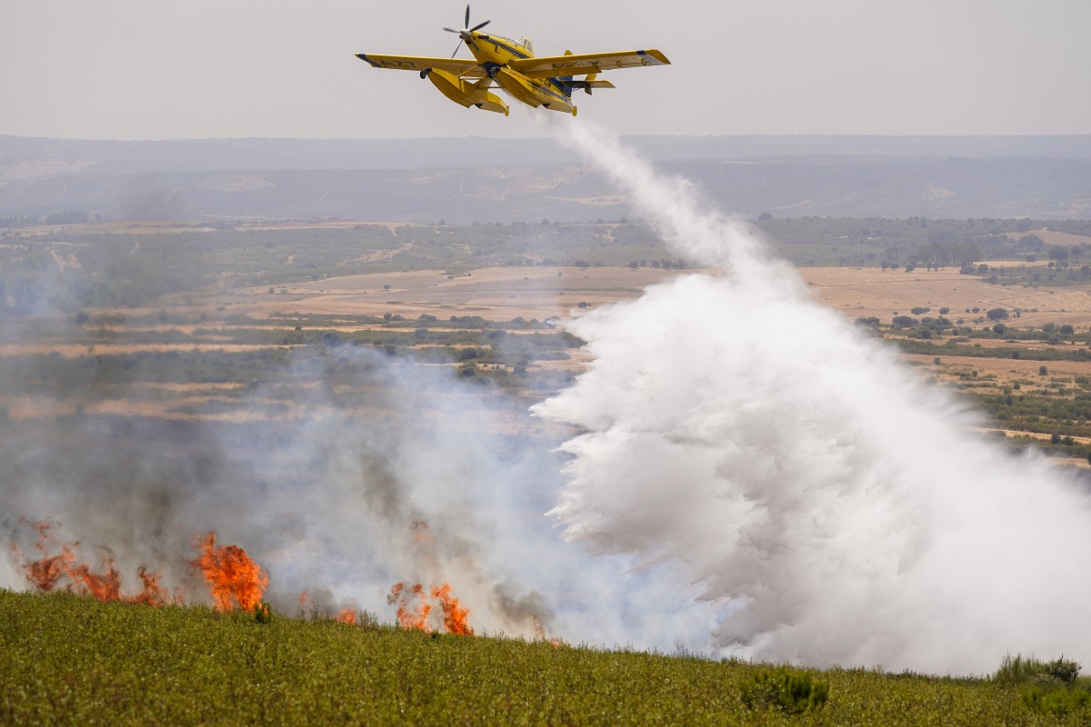Incêndios florestais na Espanha.