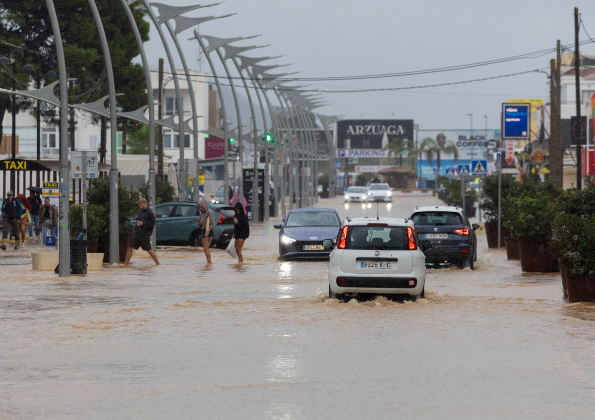 Floods in Ibiza