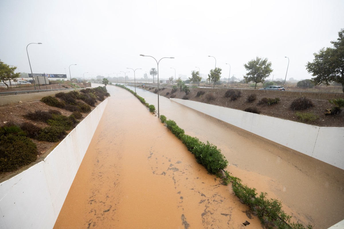 Floods in Ibiza