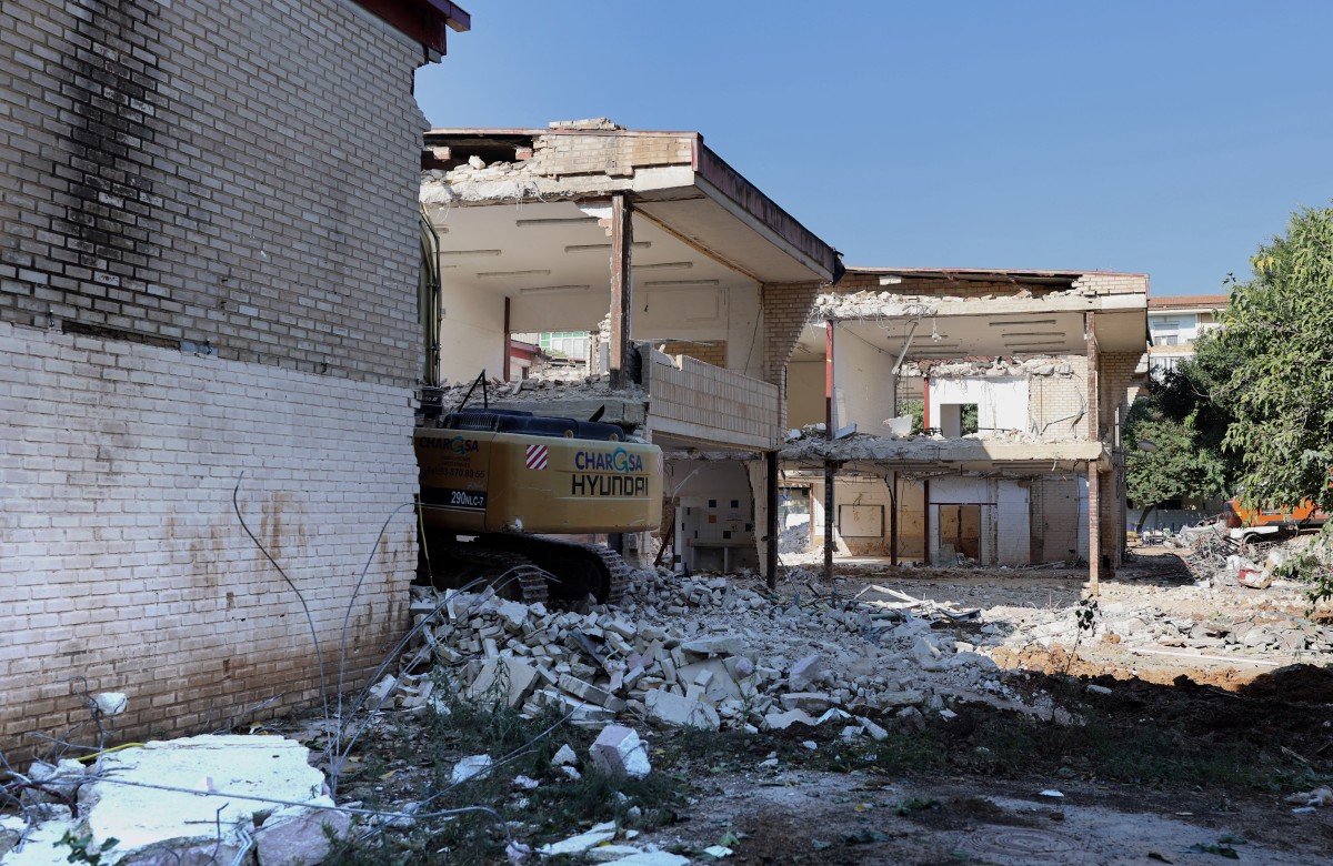 Destruction caused by Valencia flood