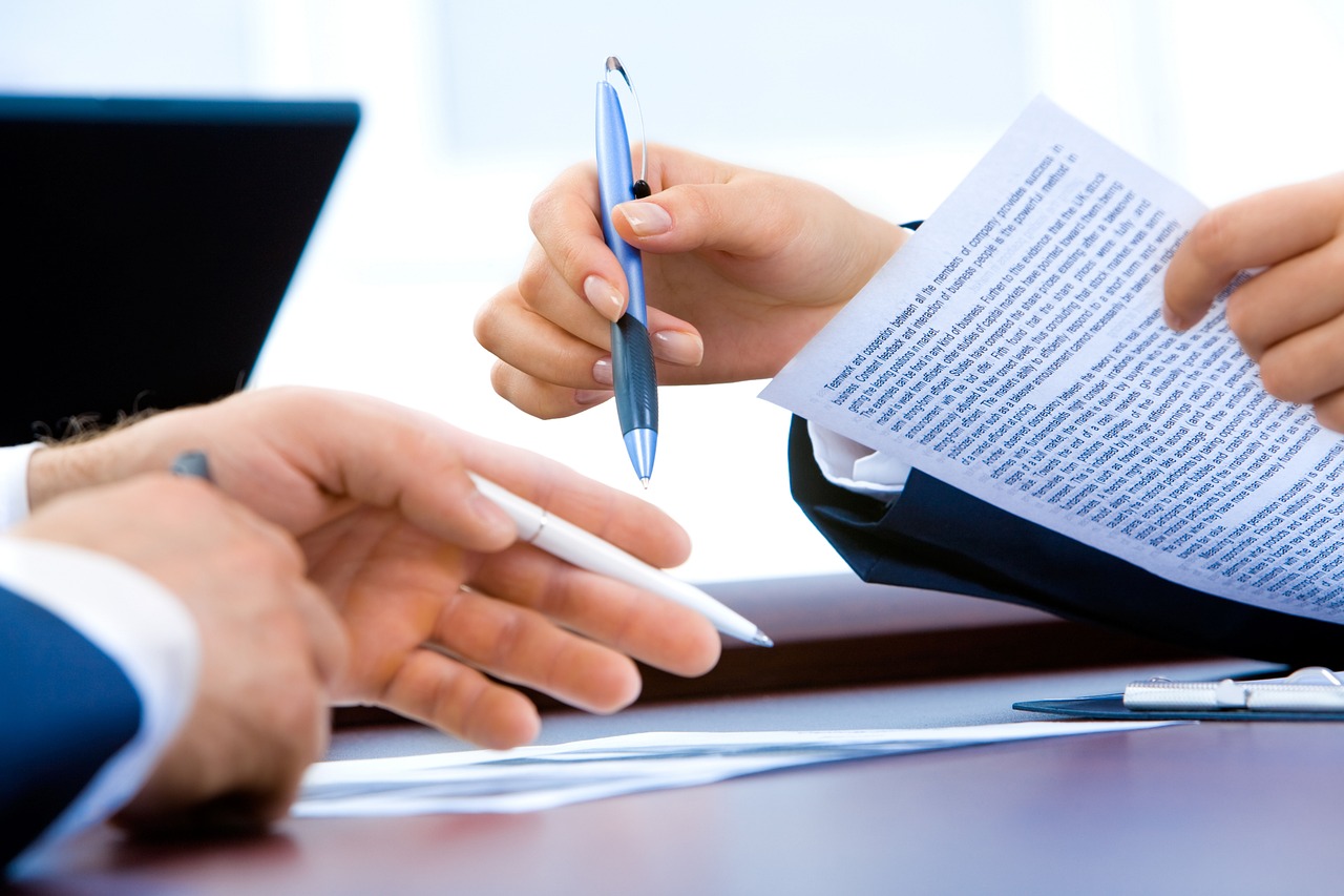 Documents in order