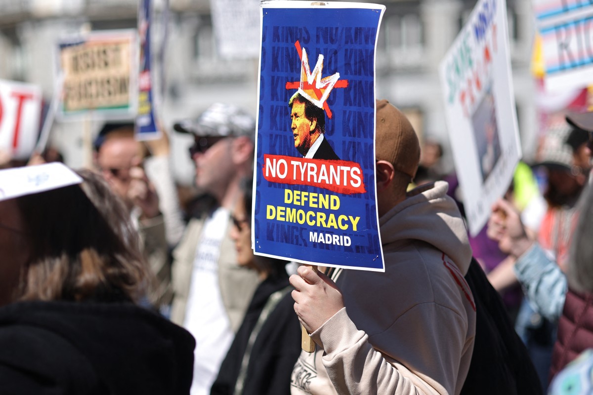 protests in Madrid.