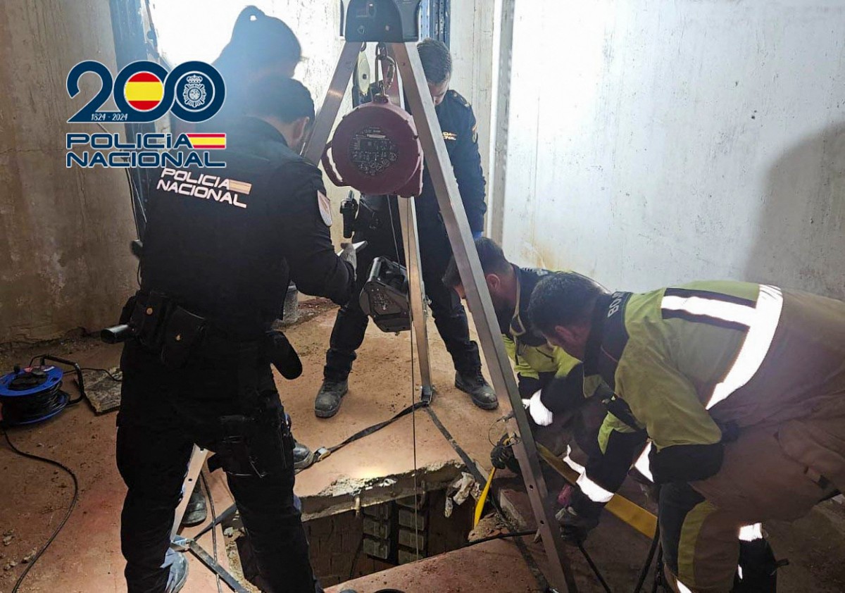 Drug tunnel between Spain and Morocco