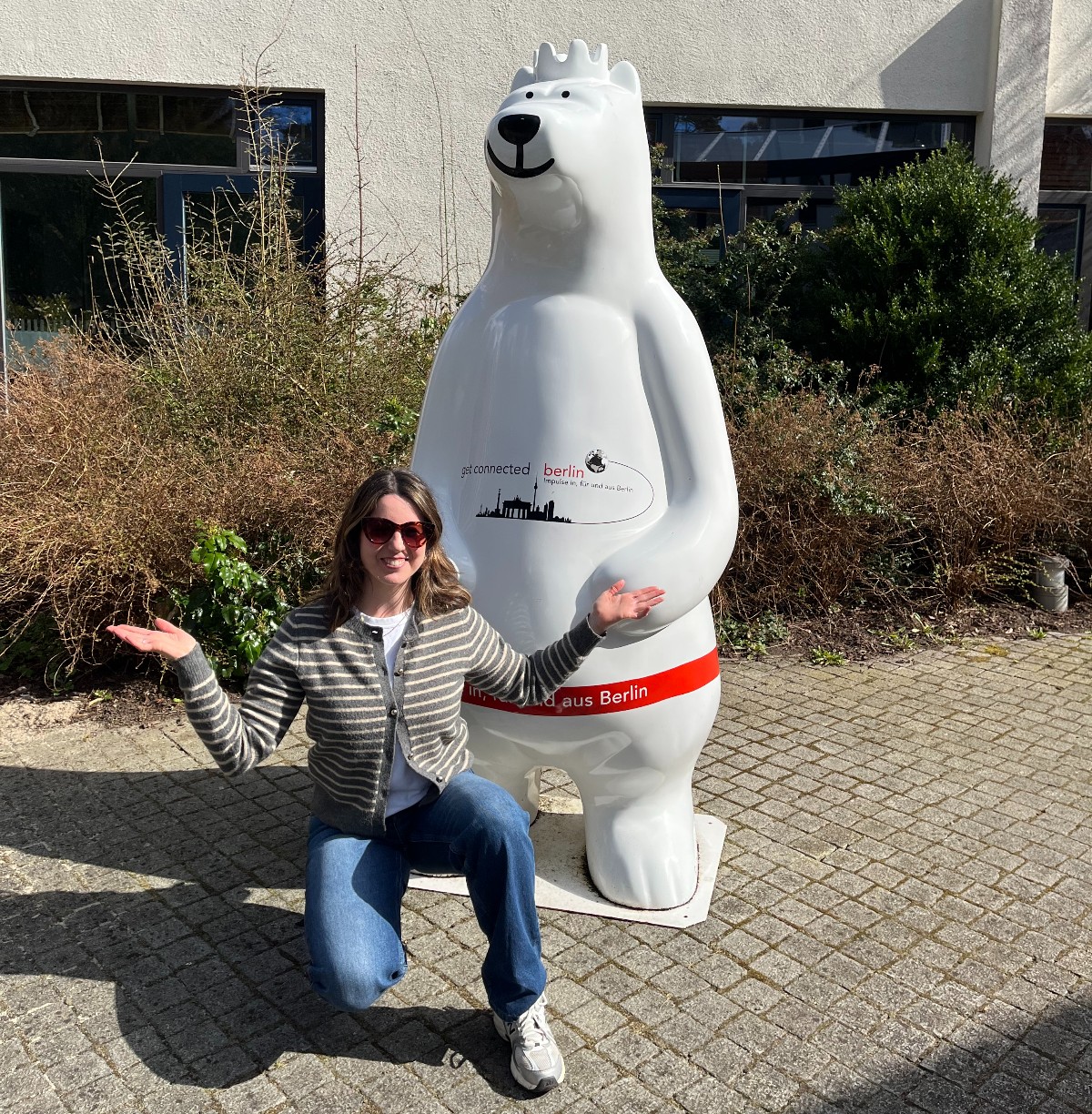 Rachel Loxton at the spa hotel in Brandenburg. 