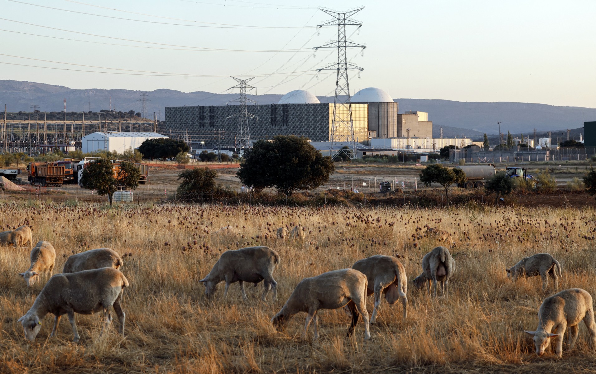 Almaraz nuclear power plant in Spain.