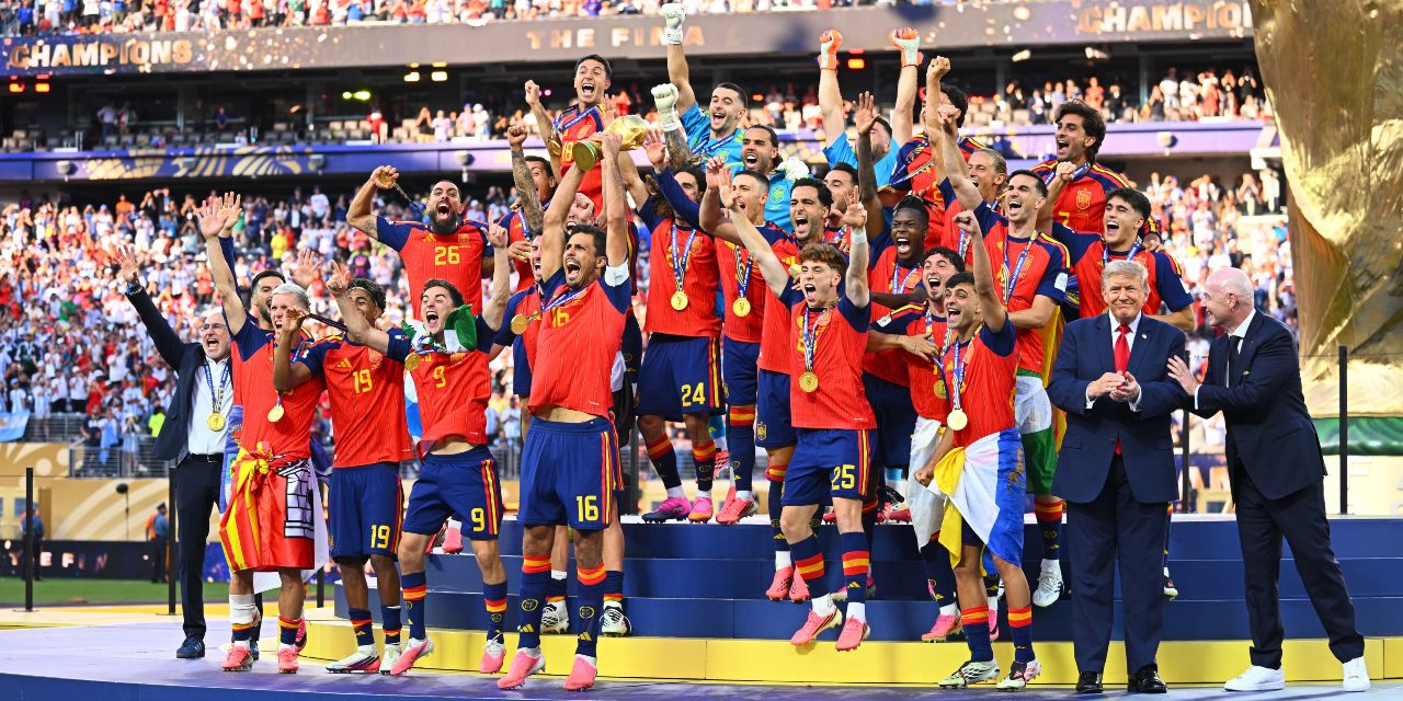 Spain World Cup victory Donald Trump