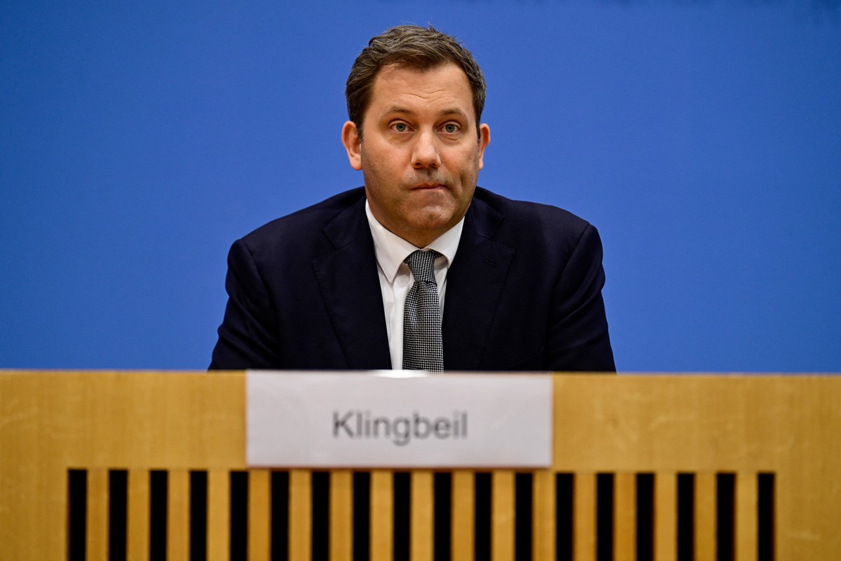 German Finance Minister and Vice Chancellor Lars Klingbeil in Berlin on July 6, 2026.