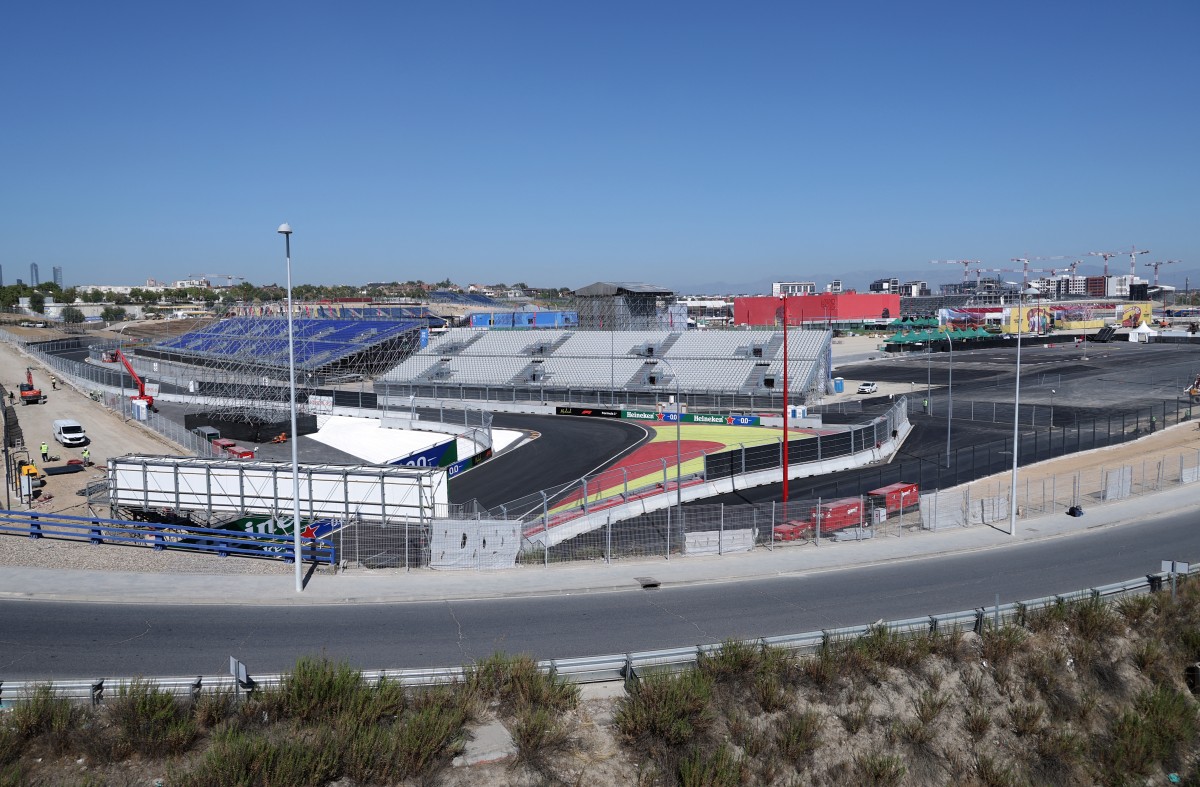 Madring Formula One circuit in Madrid