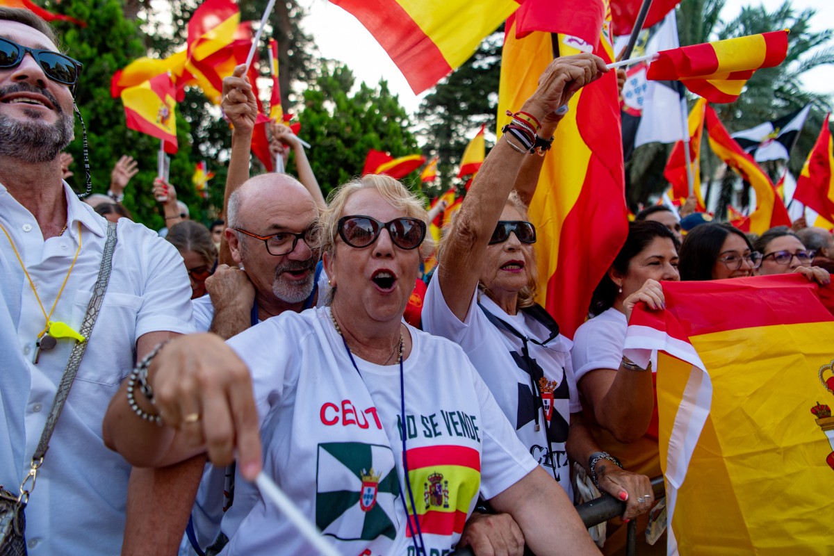 Ceuta migrant crisis protest